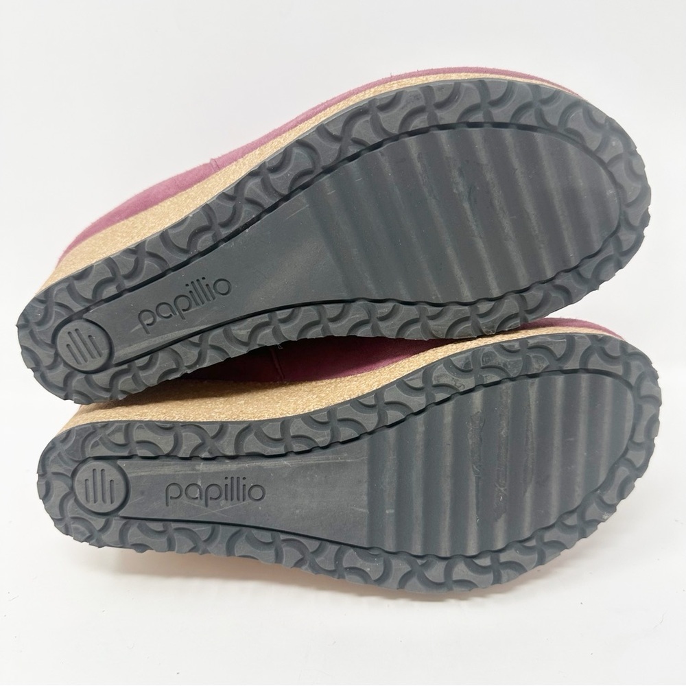 Birkenstock Mauve Wedge Ankle Booties - Picture 7 of 11